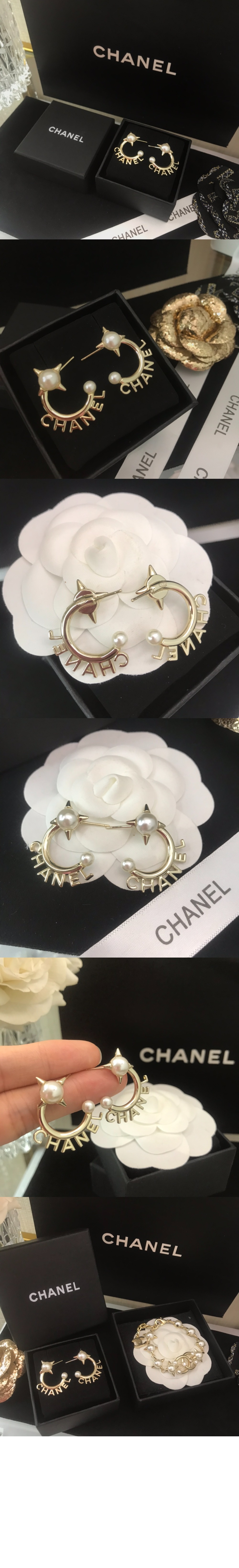 샤넬 별 귀걸이 AB6433