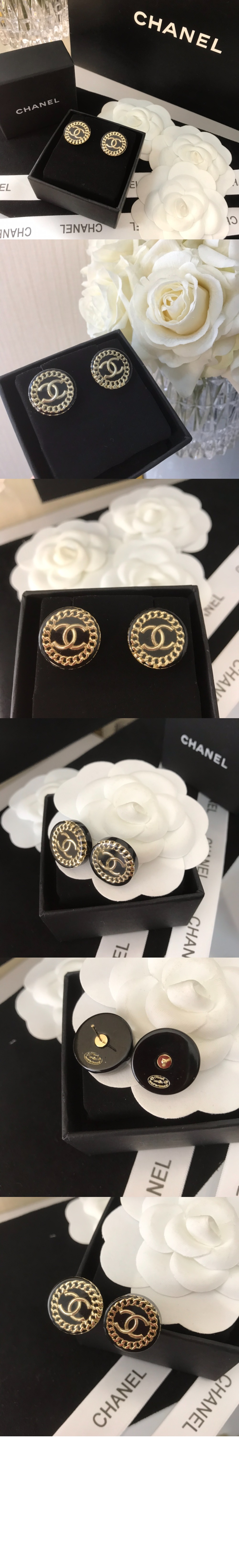 샤넬 더블 C 귀걸이 AB9009