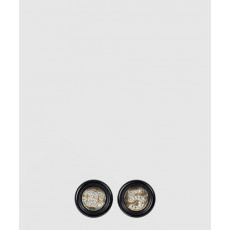 샤넬 라운드 블랙 이어링 AB6225