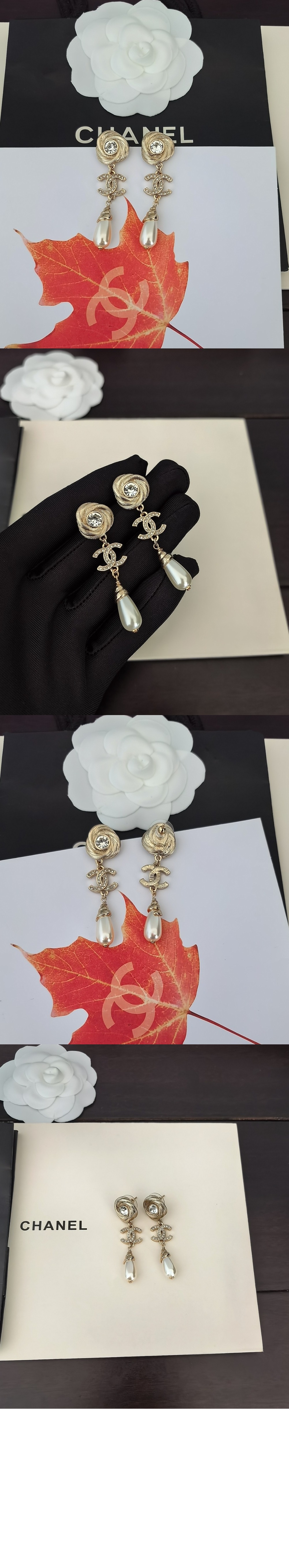 샤넬 Pendant 귀걸이 ABF846