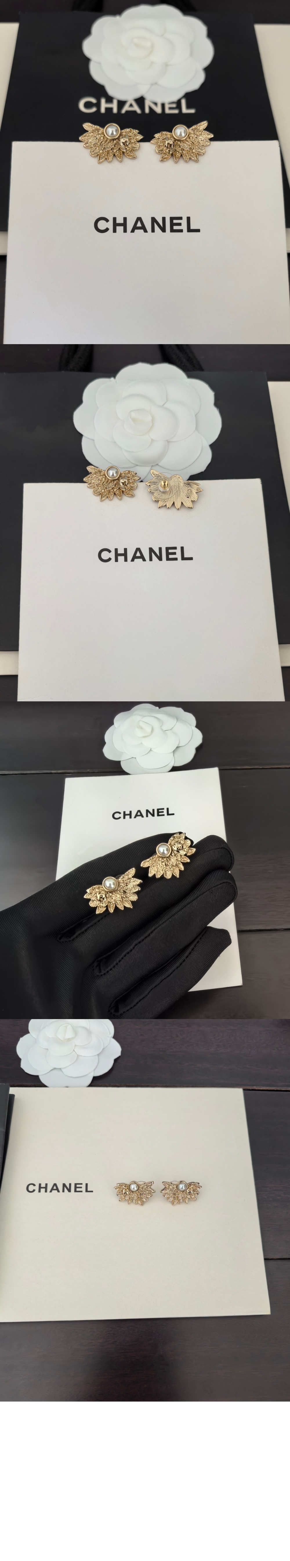 샤넬 클립온 이어링 ABF696