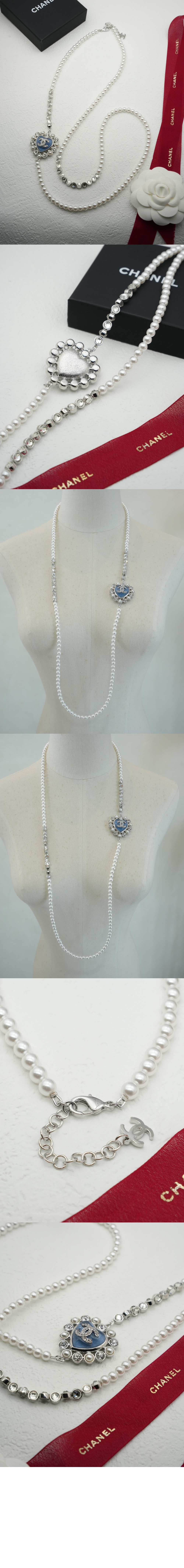 샤넬 롱 네크리스 ABF490