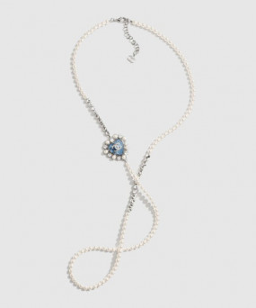 샤넬 롱 네크리스 ABF490