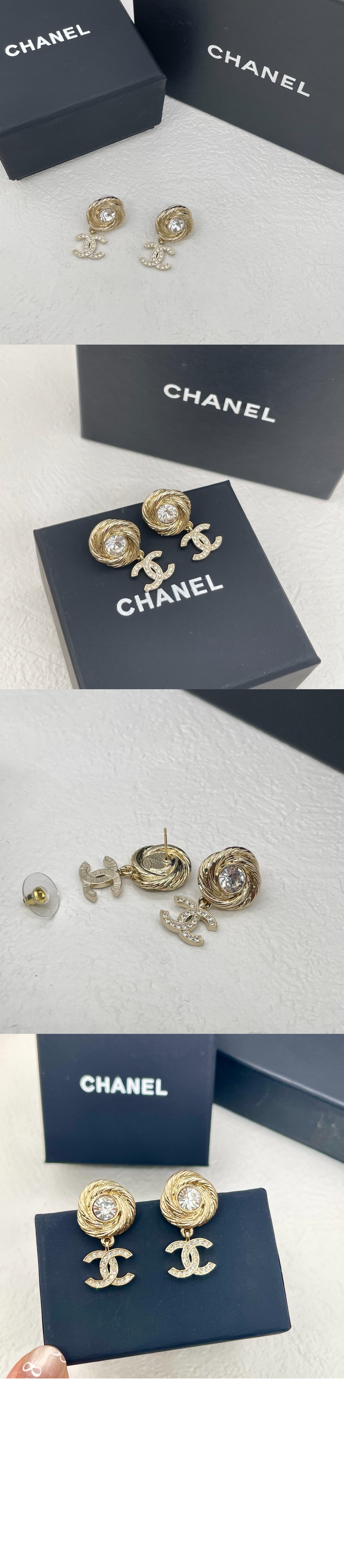 샤넬 귀걸이 Pendant ABF848