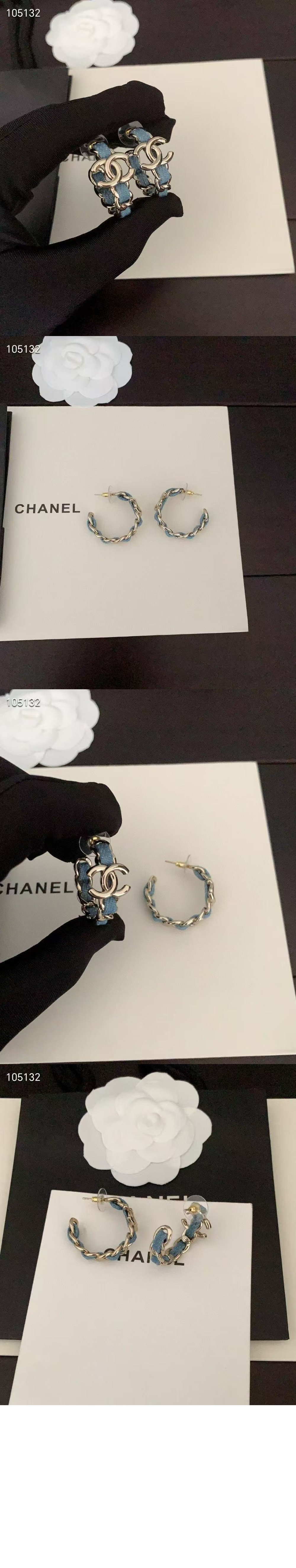 샤넬 후프 이어링 ABF160