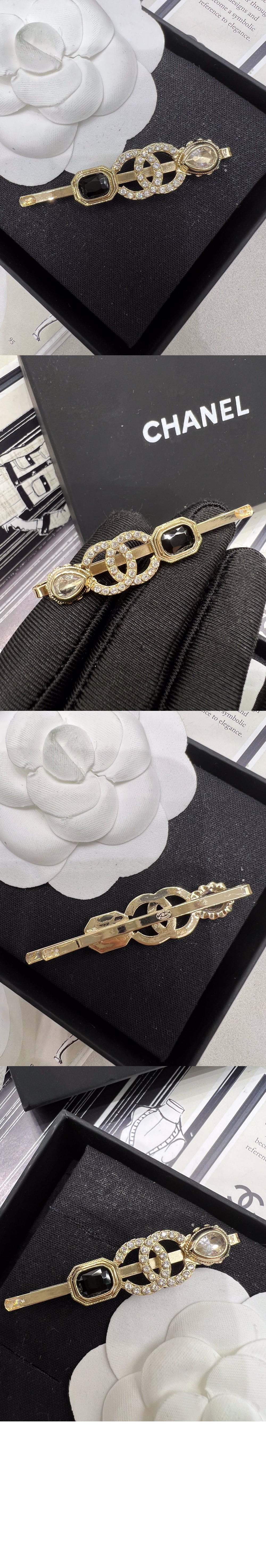 샤넬 헤어 클립 AB9653