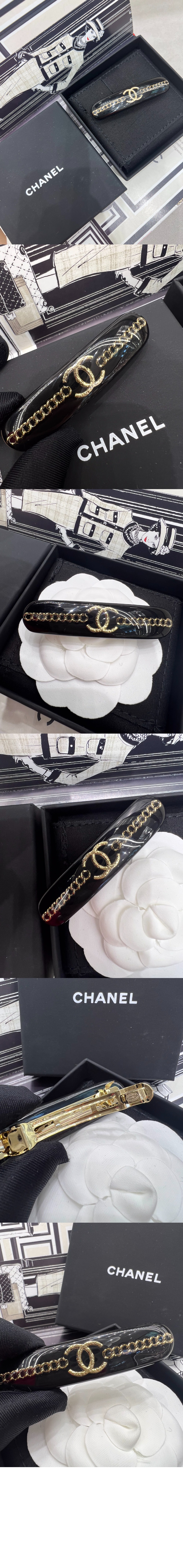 샤넬 헤어 클립 AB9015