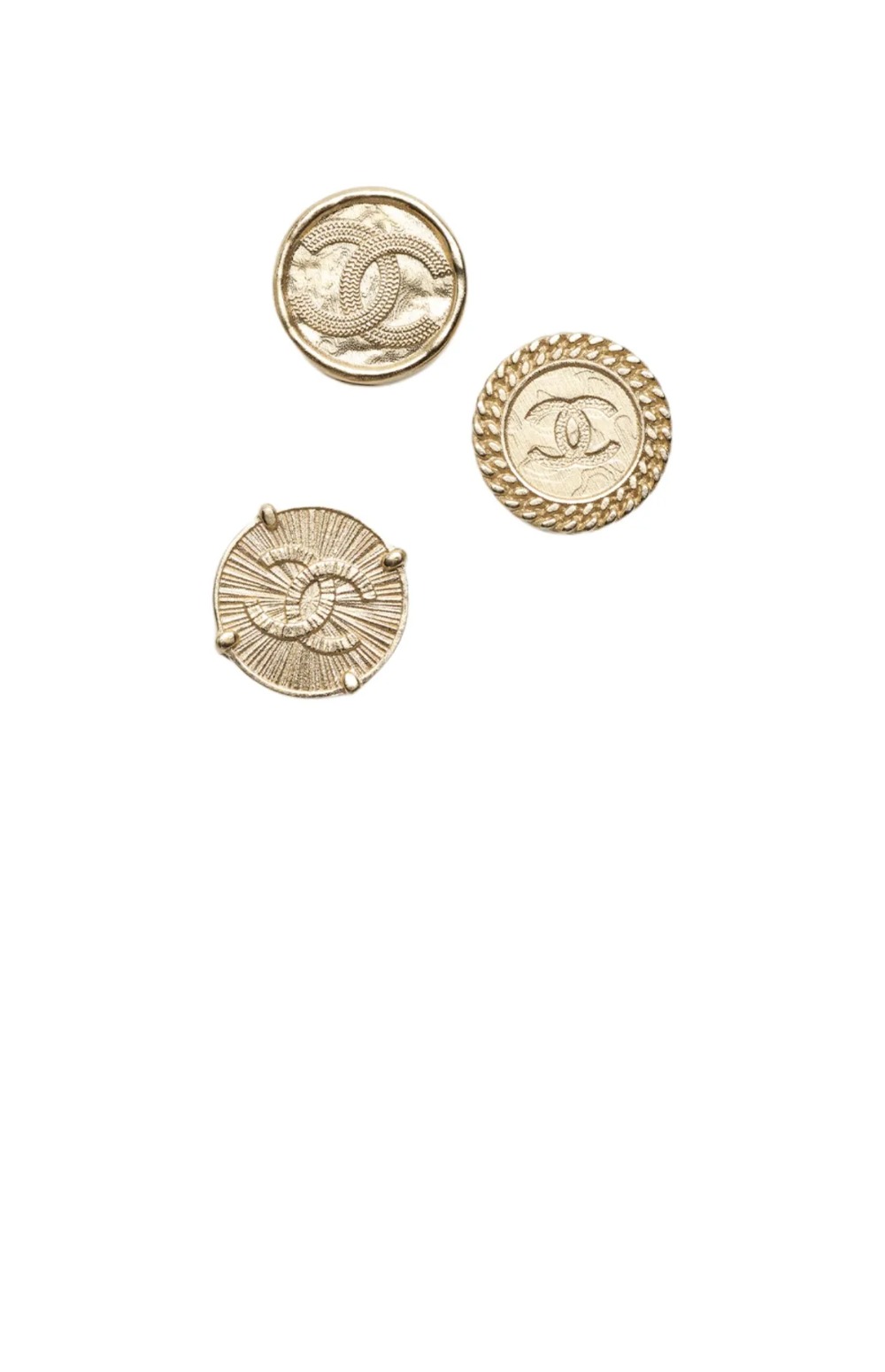 샤넬 더블 C 원형 헤어 액세서리 AB7997