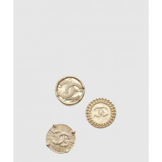 샤넬 더블 C 원형 헤어 액세서리 AB7997