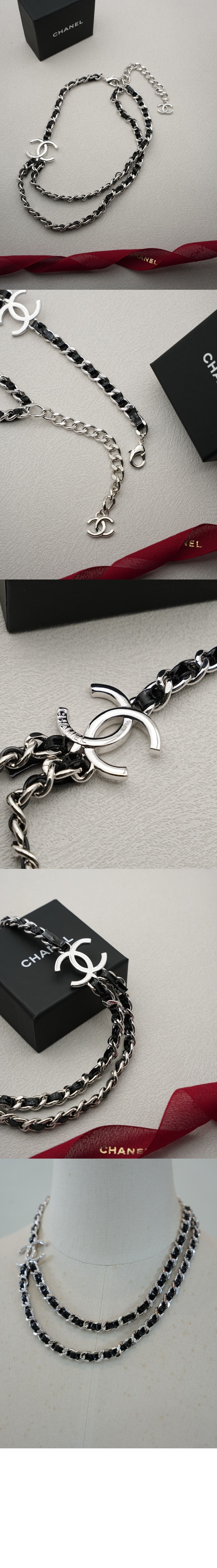 샤넬 네크리스 ABF163