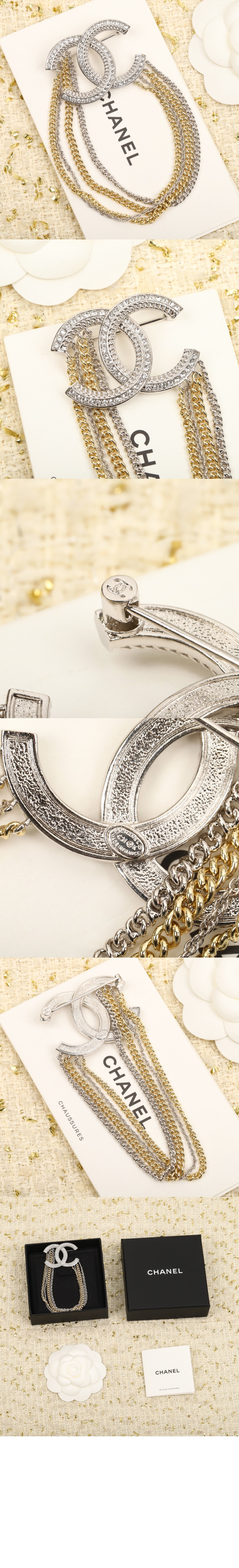 샤넬 브로치 AB6899