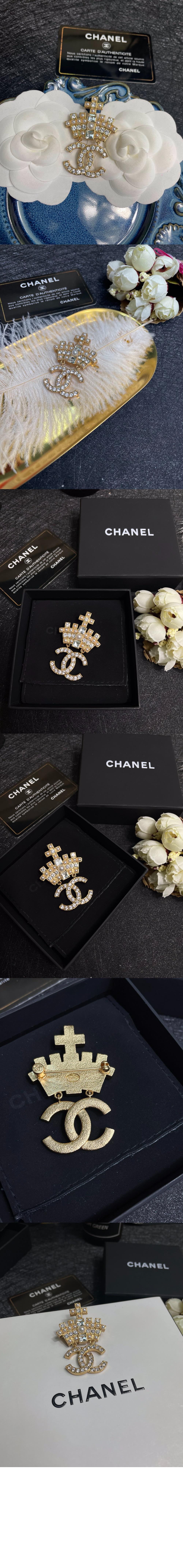 샤넬 브로치 AB6554