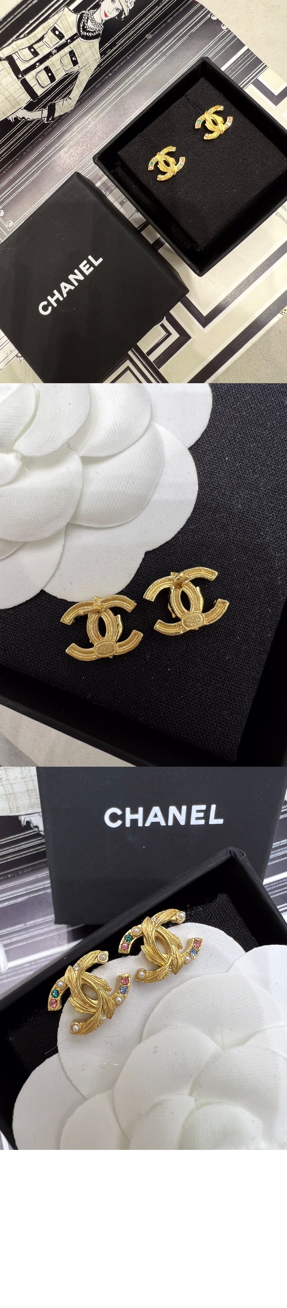 샤넬 귀걸이 AB9641