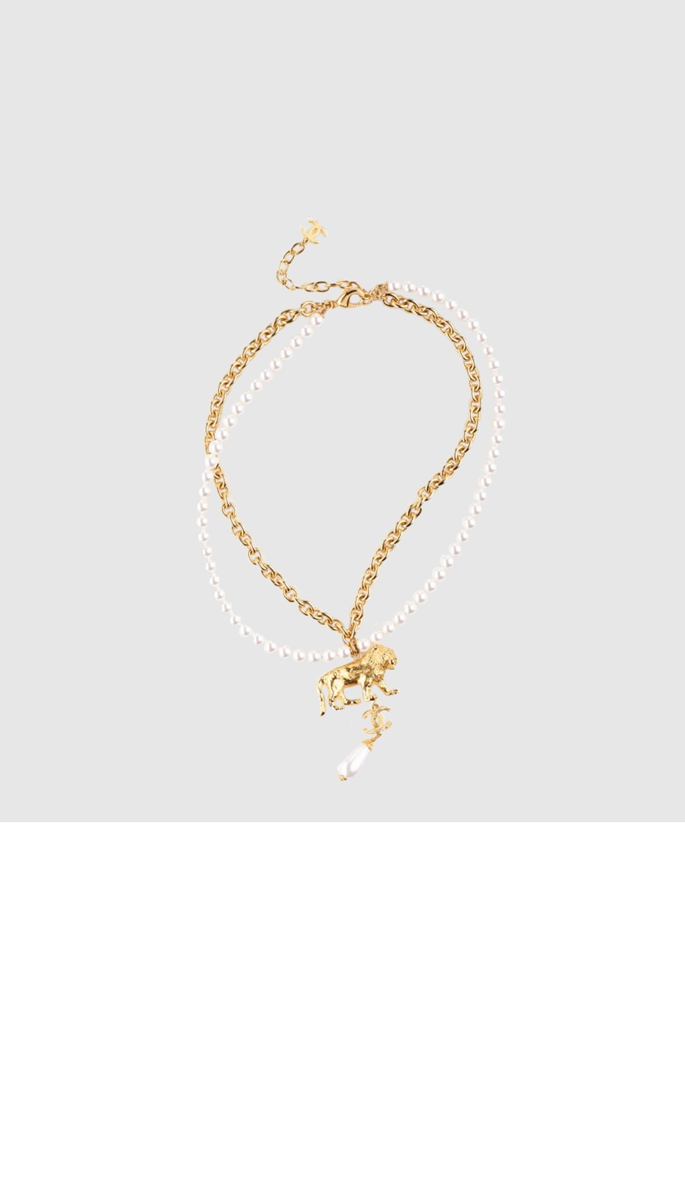 샤넬 목걸이 AB8767