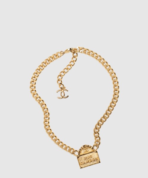 샤넬 네크리스 AB8651