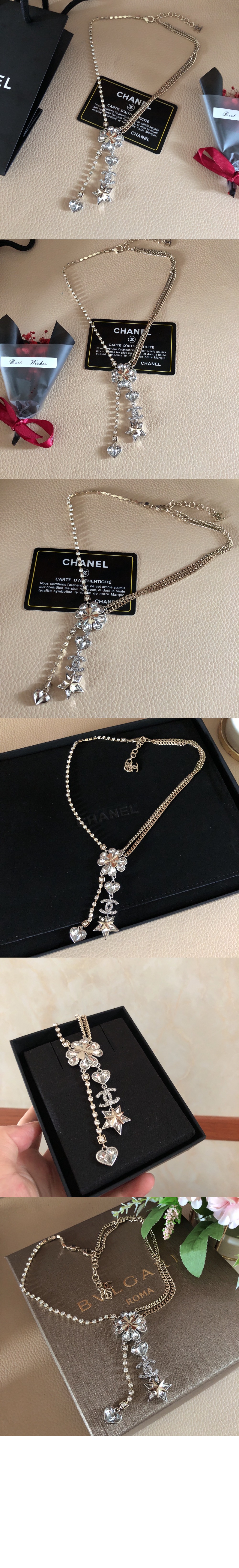 샤넬 롱 네크리스 ABA880