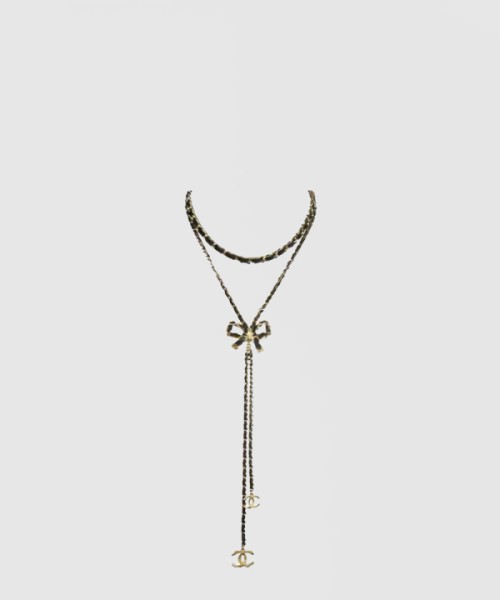 샤넬 롱 네크리스 AB8831