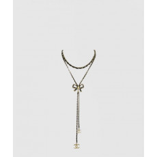 샤넬 롱 네크리스 AB8831