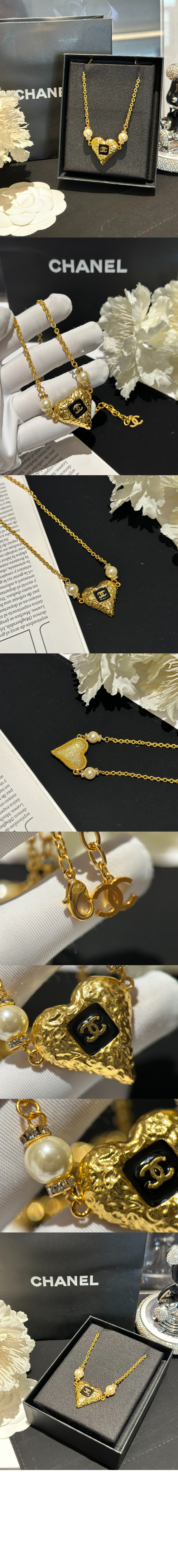 샤넬 네크리스 ABC236