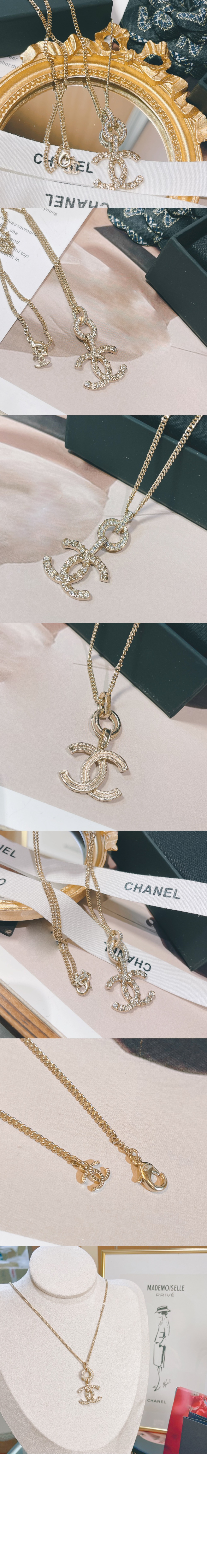 샤넬 롱 펜던트 목걸이 AB5997