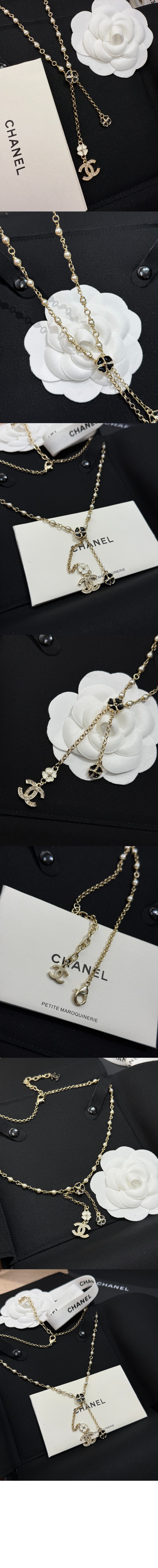 샤넬 롱 네크리스 ABF533