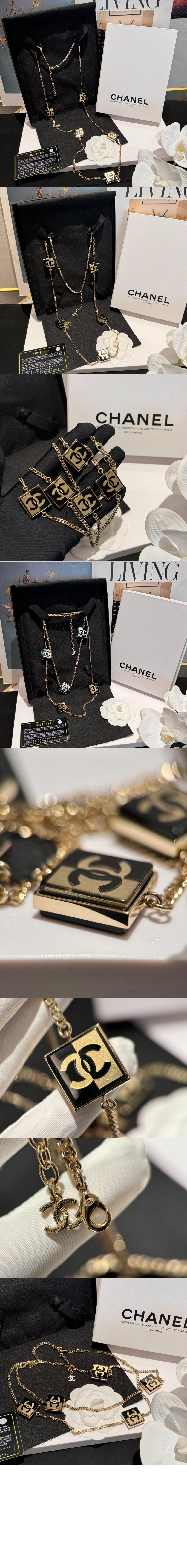 샤넬 롱 네크리스 ABD691