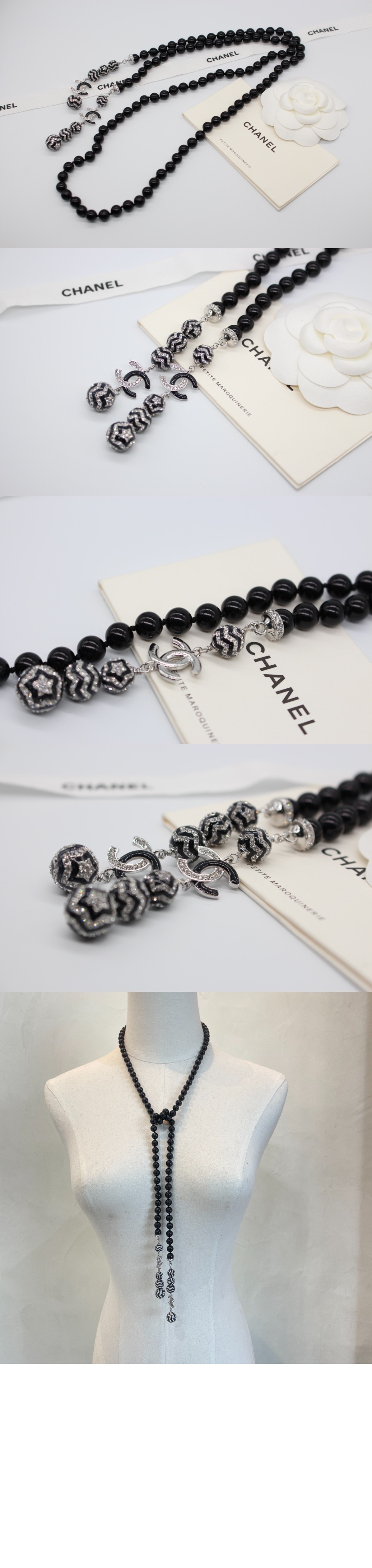 샤넬 롱 네크리스 ABA202