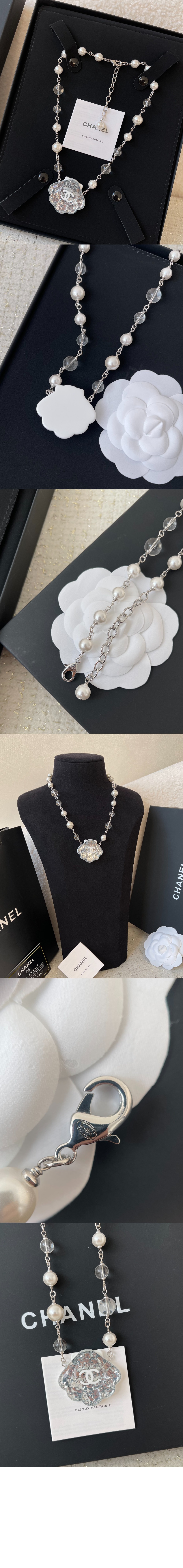 샤넬 네크리스 ABF124