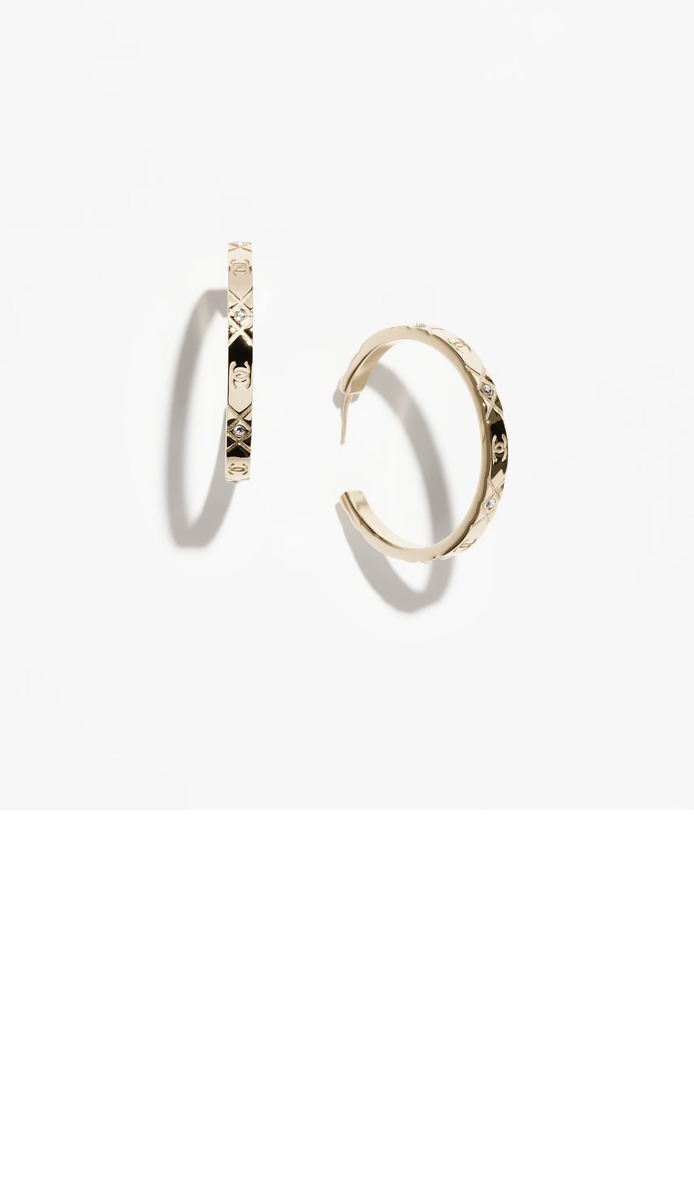 샤넬 후프 이어링 ABF246