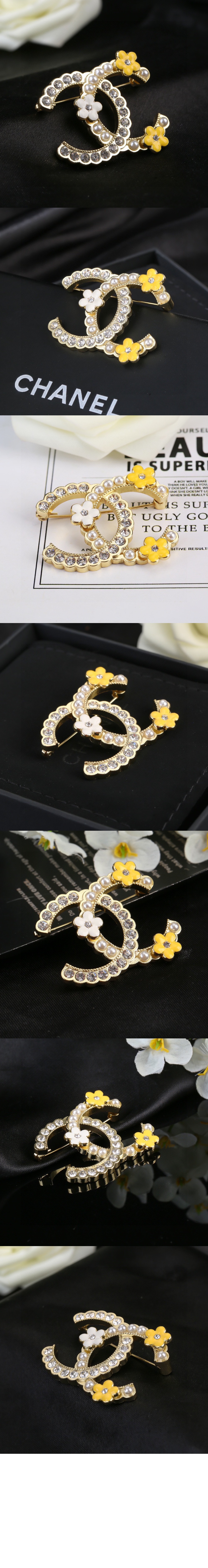 샤넬 브로치 AB5691