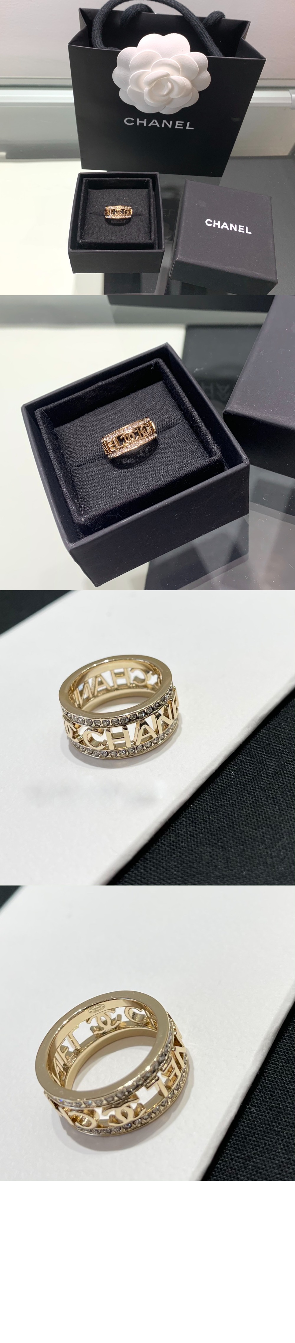 샤넬 반지 AB4856