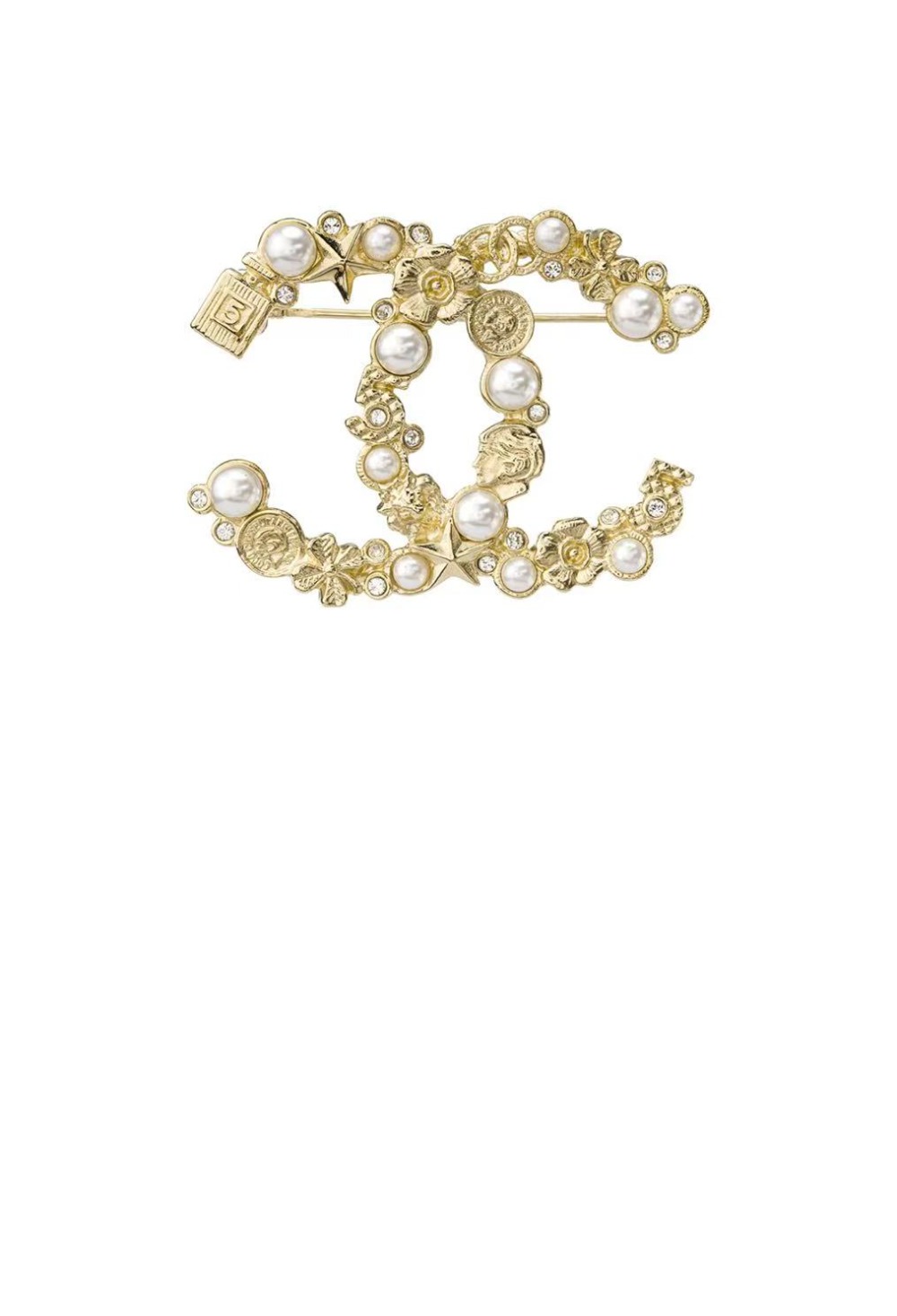 샤넬 브로치 AB2918