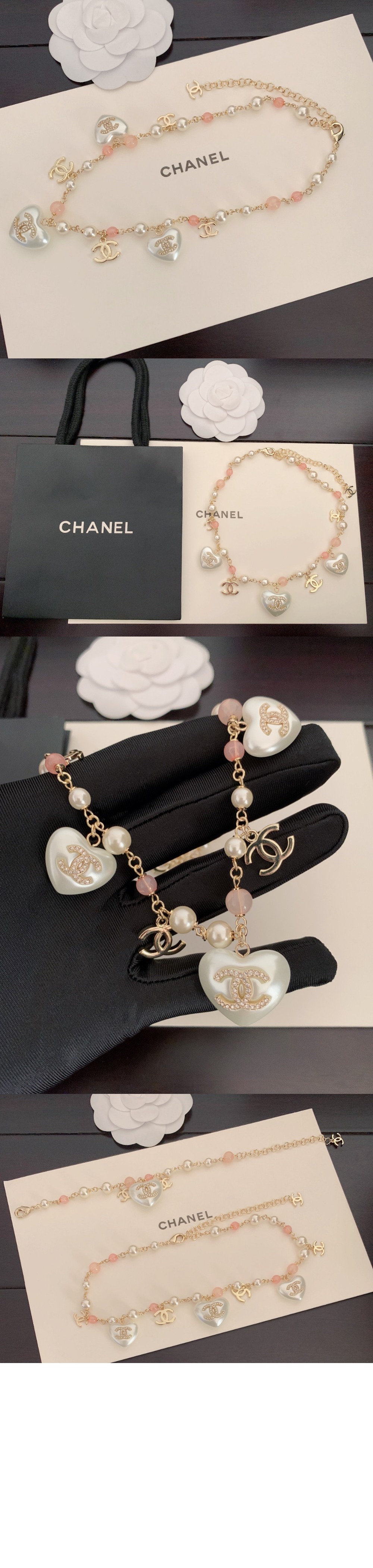 샤넬 목걸이 AB7002