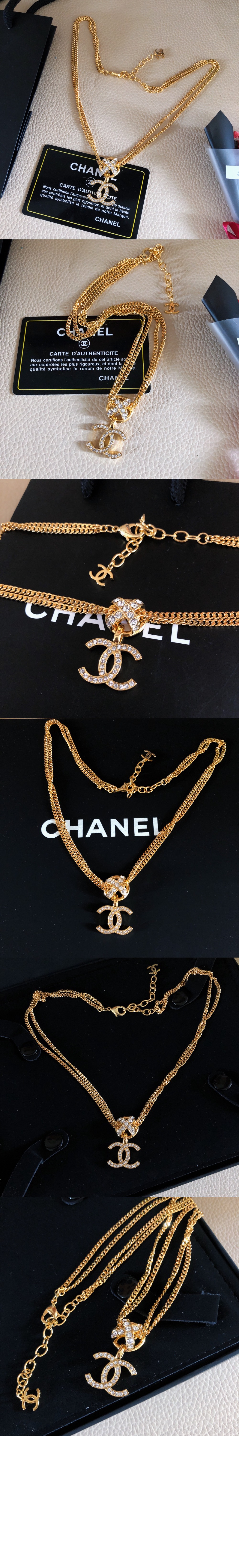 샤넬 목걸이 ABA516