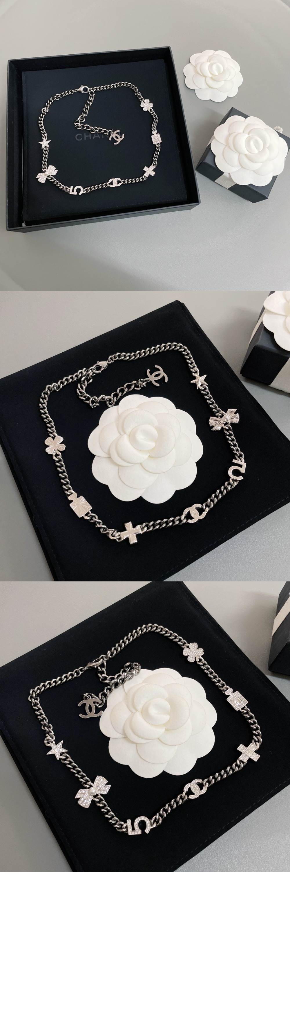 샤넬 목걸이 AB8011