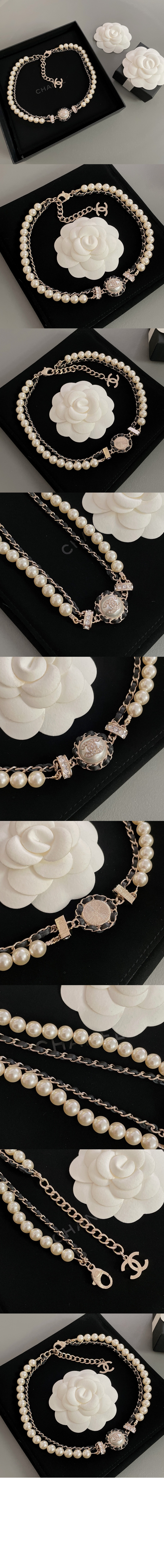 샤넬 목걸이 AB7081