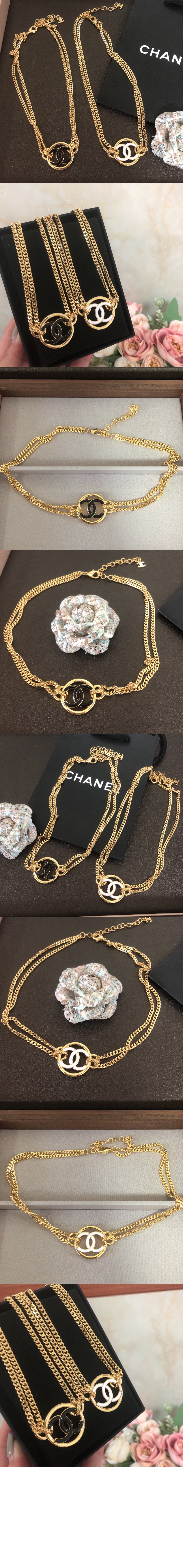 샤넬 목걸이 AB8355
