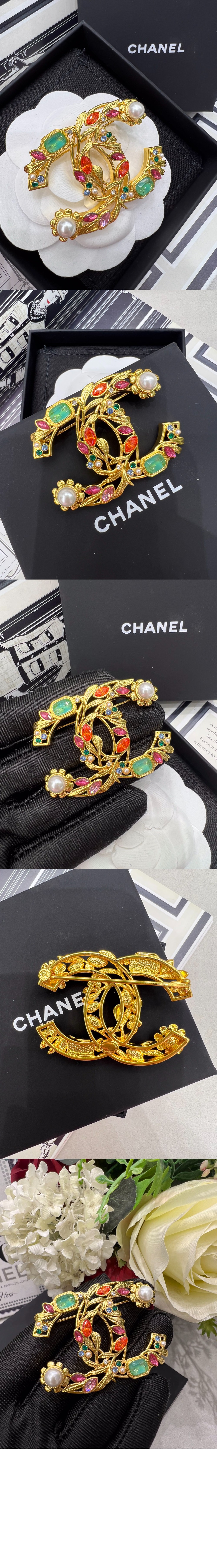 샤넬 브로치 AB9630