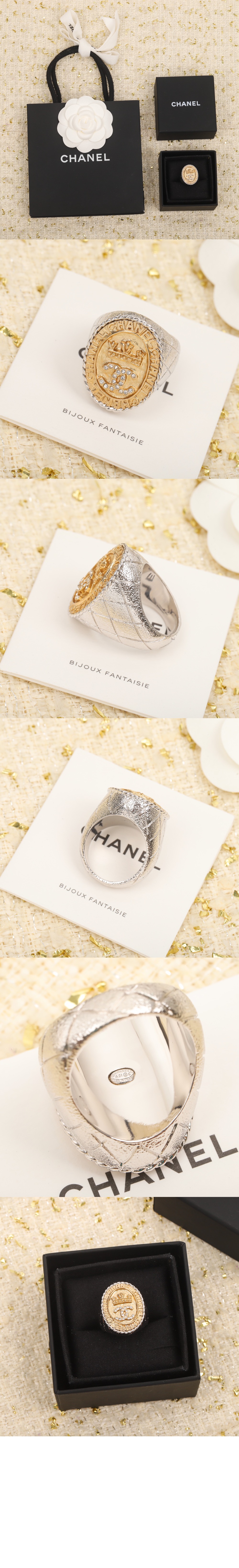 샤넬 반지 AB6673