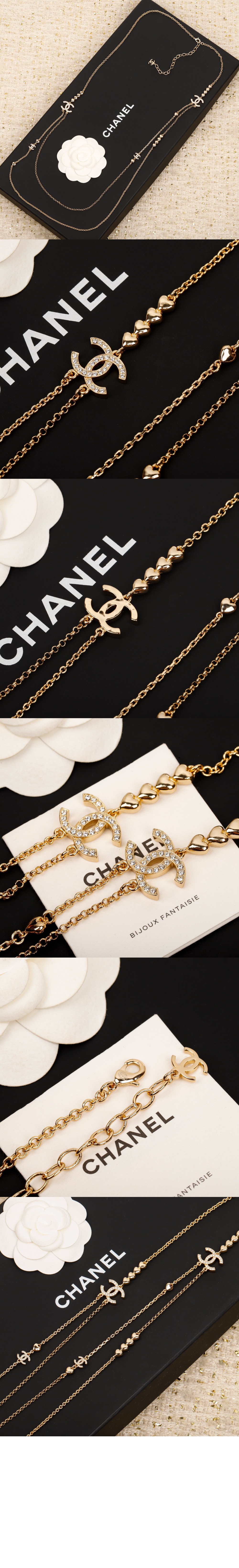 샤넬 롱 네크리스 ABA507