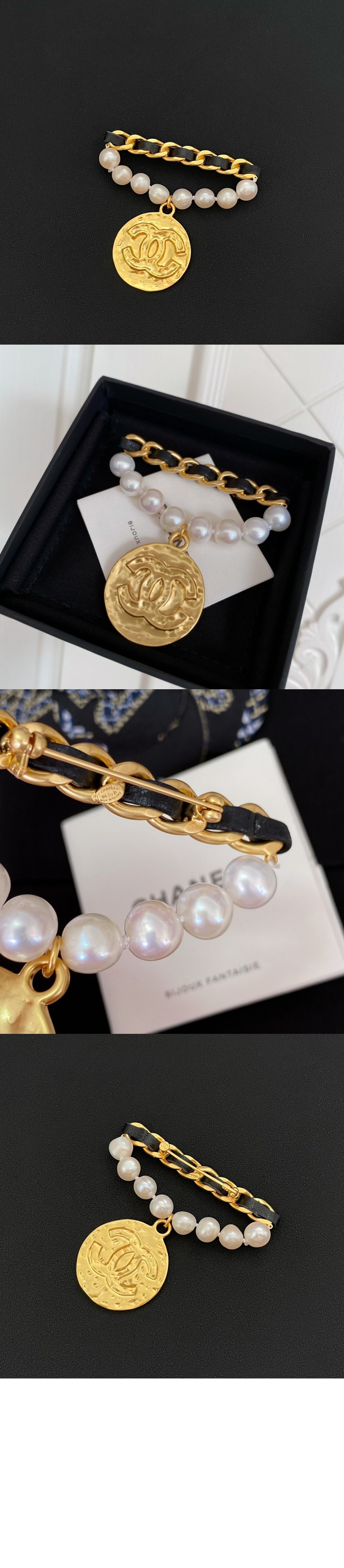 샤넬 브로치 FF9392