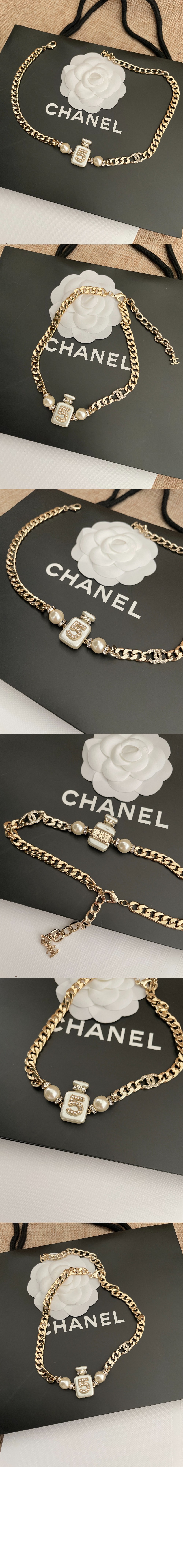 샤넬 네크리스 AB8476