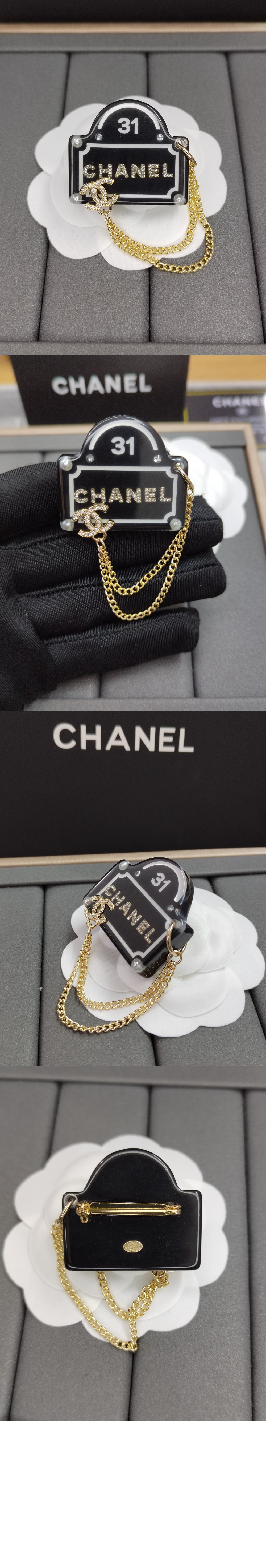 샤넬 브로치 AB9372