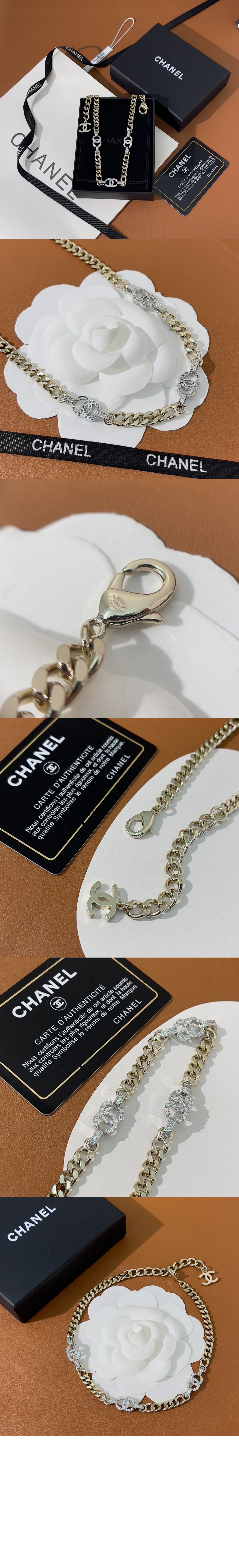 샤넬 네크리스 AB8287