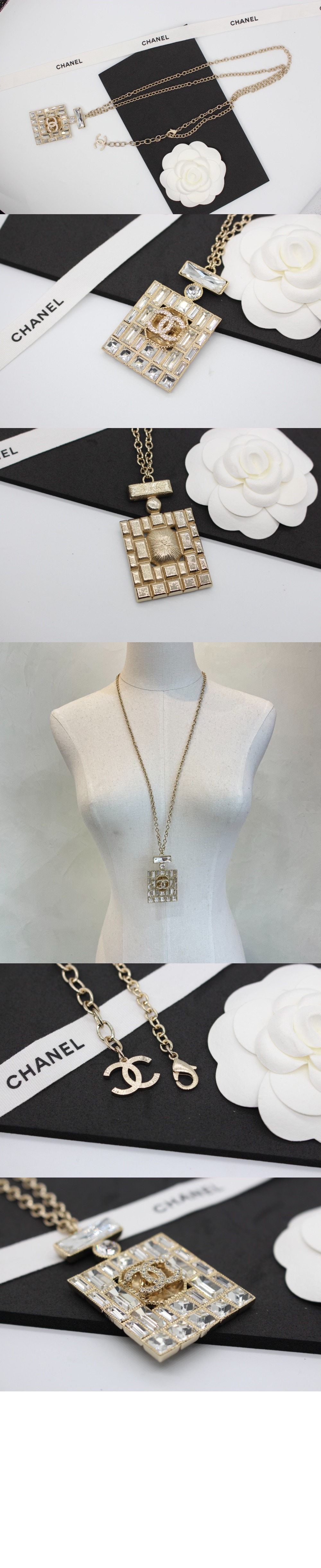 샤넬 롱 네크리스 ABC582