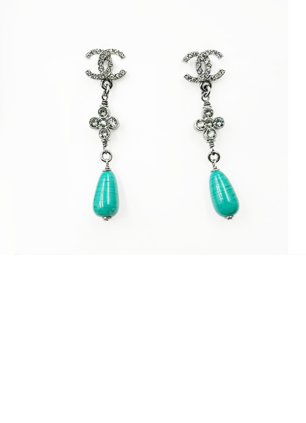 샤넬 클로버 귀걸이 ABB316