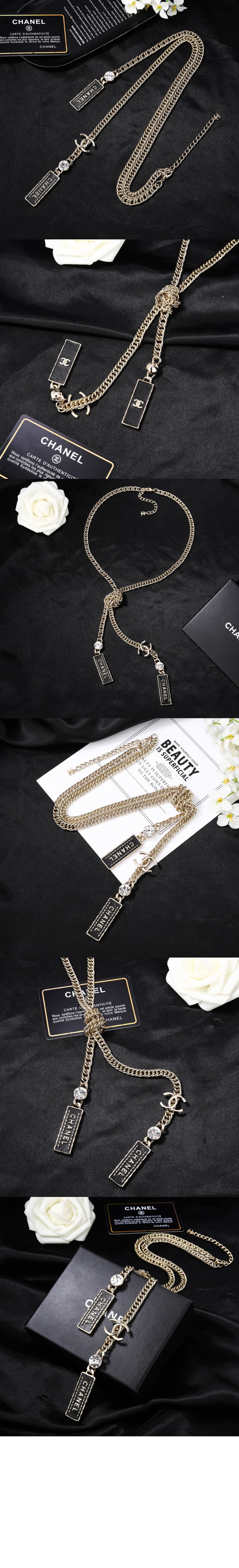 샤넬 네크리스 ABA763