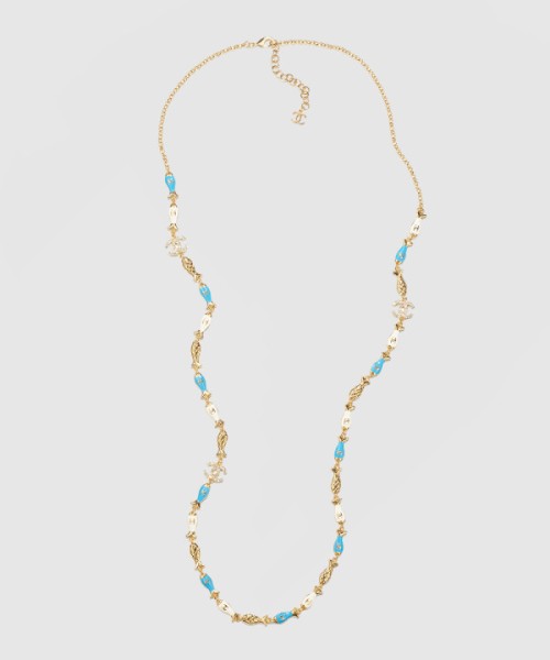 샤넬 롱 네크리스 ABF042