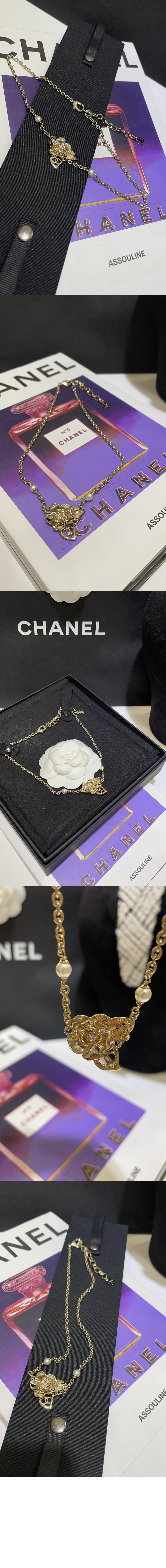 샤넬 네크리스 ABE491