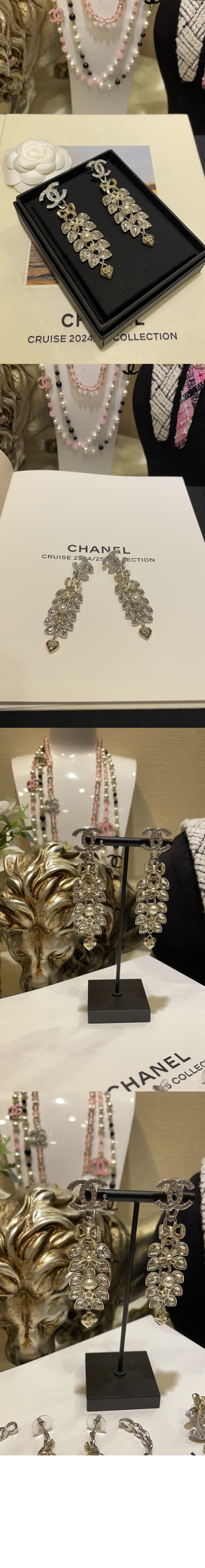 샤넬 Clip-on Pendant 귀걸이 ABE454